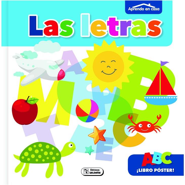 LIBRO POSTER- LAS LETRAS- | 9788499398051 | PATIMPATAM | Galatea Llibres | Llibreria online de Reus, Tarragona | Comprar llibres en català i castellà online