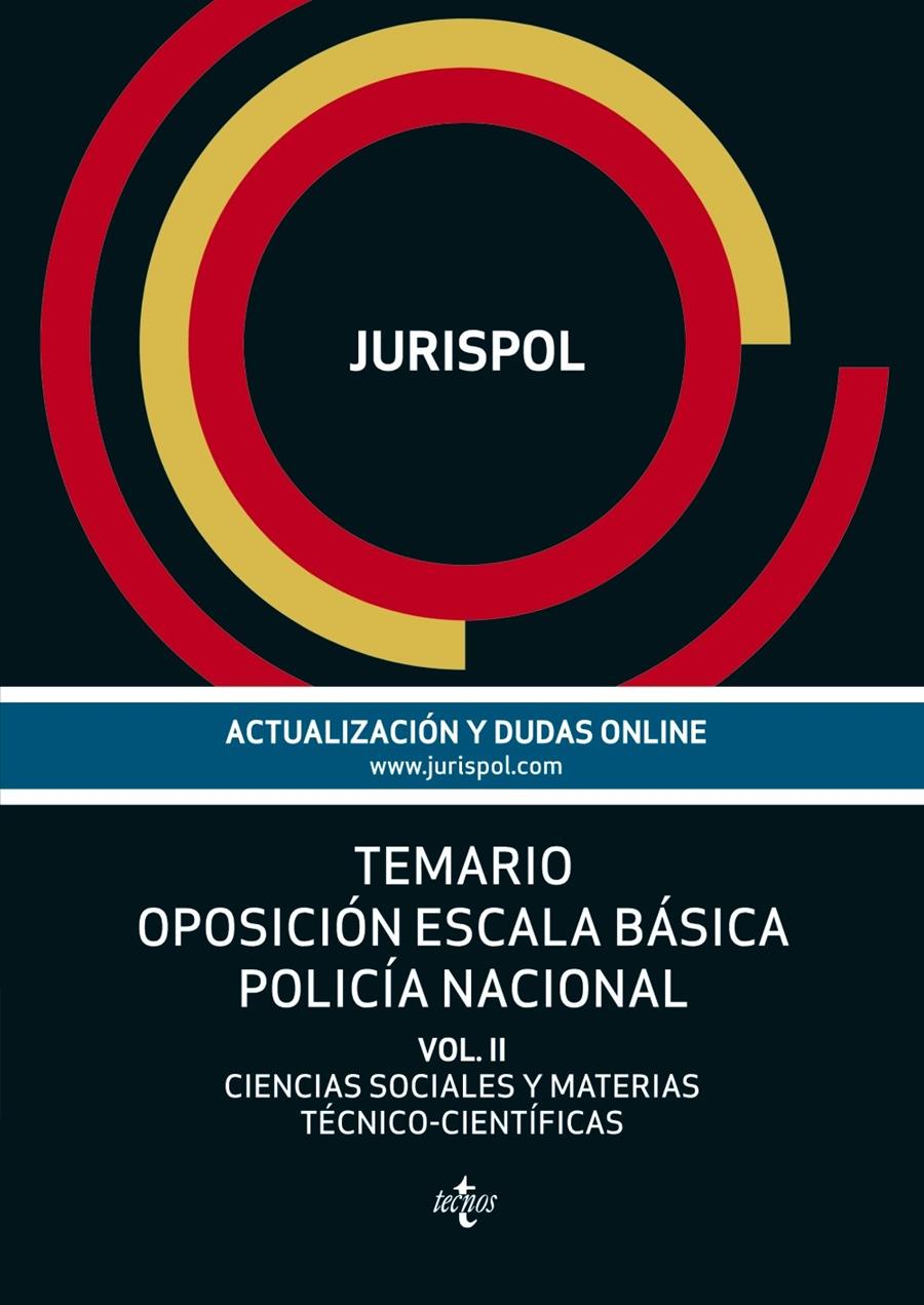TEMARIO OPOSICIÓN ESCALA BÁSICA POLICÍA NACIONAL VOL.2 | 9788430961498 | Galatea Llibres | Llibreria online de Reus, Tarragona | Comprar llibres en català i castellà online