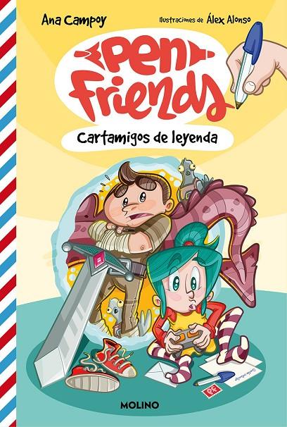 PEN FRIENDS 1. CARTAMIGOS DE LEYENDA | 9788427223561 | CAMPOY, ANA | Galatea Llibres | Llibreria online de Reus, Tarragona | Comprar llibres en català i castellà online