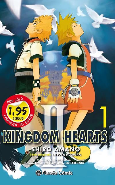 KINGDOM HEARTS 1 1,95 | 9788491739425 | AMANO, SHIRO | Galatea Llibres | Llibreria online de Reus, Tarragona | Comprar llibres en català i castellà online