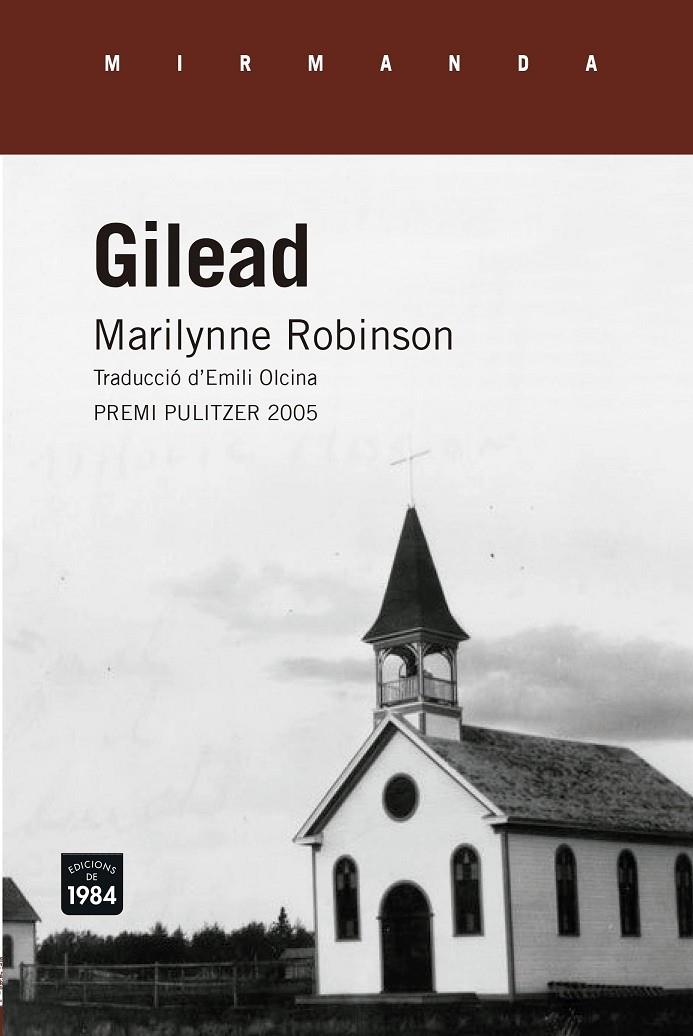 GILEAD | 9788416987238 | ROBINSON, MARILYNNE | Galatea Llibres | Llibreria online de Reus, Tarragona | Comprar llibres en català i castellà online