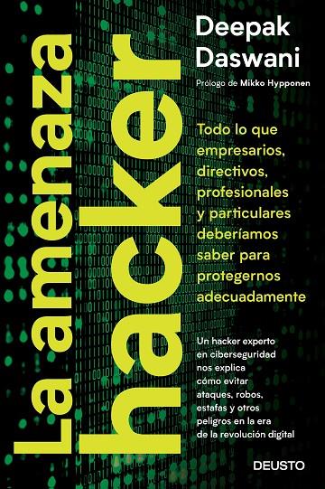 LA AMENAZA HACKER | 9788423429318 | DASWAMI, DEEPAK | Galatea Llibres | Llibreria online de Reus, Tarragona | Comprar llibres en català i castellà online