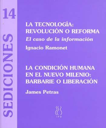 TECNOLOGIA, LA: REVOLUCION O REFORMA | 9788489753495 | RAMONET, IGNACIO | Galatea Llibres | Llibreria online de Reus, Tarragona | Comprar llibres en català i castellà online