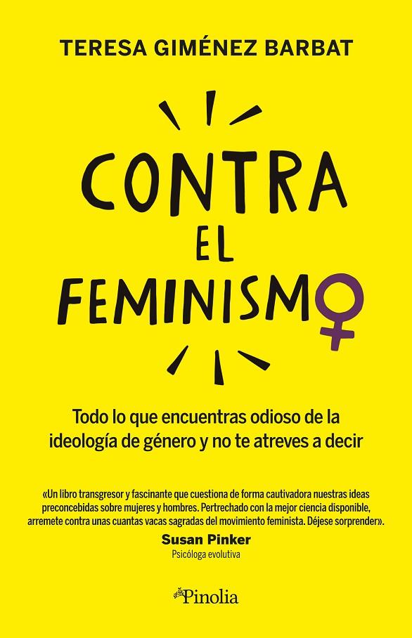 CONTRA EL FEMINISMO | 9788418965913 | GIMÉNEZ BARBAT, TERESA | Galatea Llibres | Llibreria online de Reus, Tarragona | Comprar llibres en català i castellà online