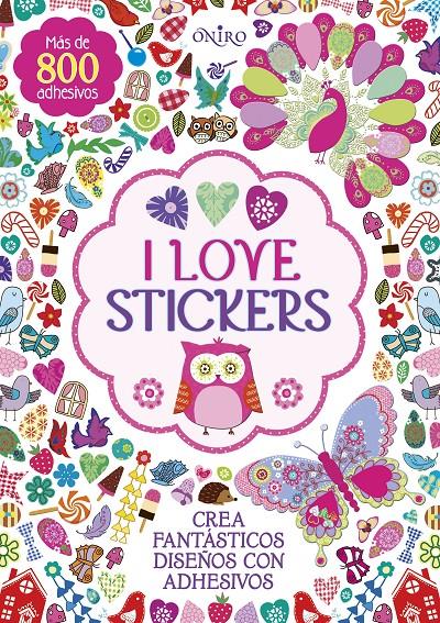 I LOVE STICKERS | 9788497547772 | Galatea Llibres | Librería online de Reus, Tarragona | Comprar libros en catalán y castellano online