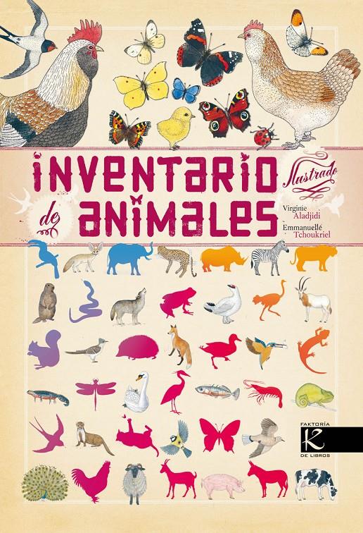 INVENTARIO ILUSTRADO DE ANIMALES | 9788415250333 | ALADJIDI, VIRGINIE/EMMANUELLE TCHOUKRIEL | Galatea Llibres | Llibreria online de Reus, Tarragona | Comprar llibres en català i castellà online