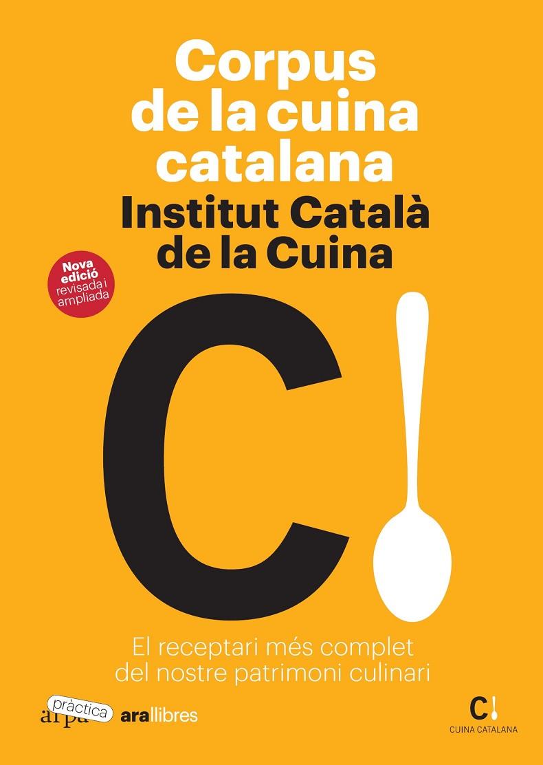 CORPUS DE LA CUINA CATALANA | 9788418928949 | INSTITUT CATALÀ DE LA CUINA | Galatea Llibres | Llibreria online de Reus, Tarragona | Comprar llibres en català i castellà online
