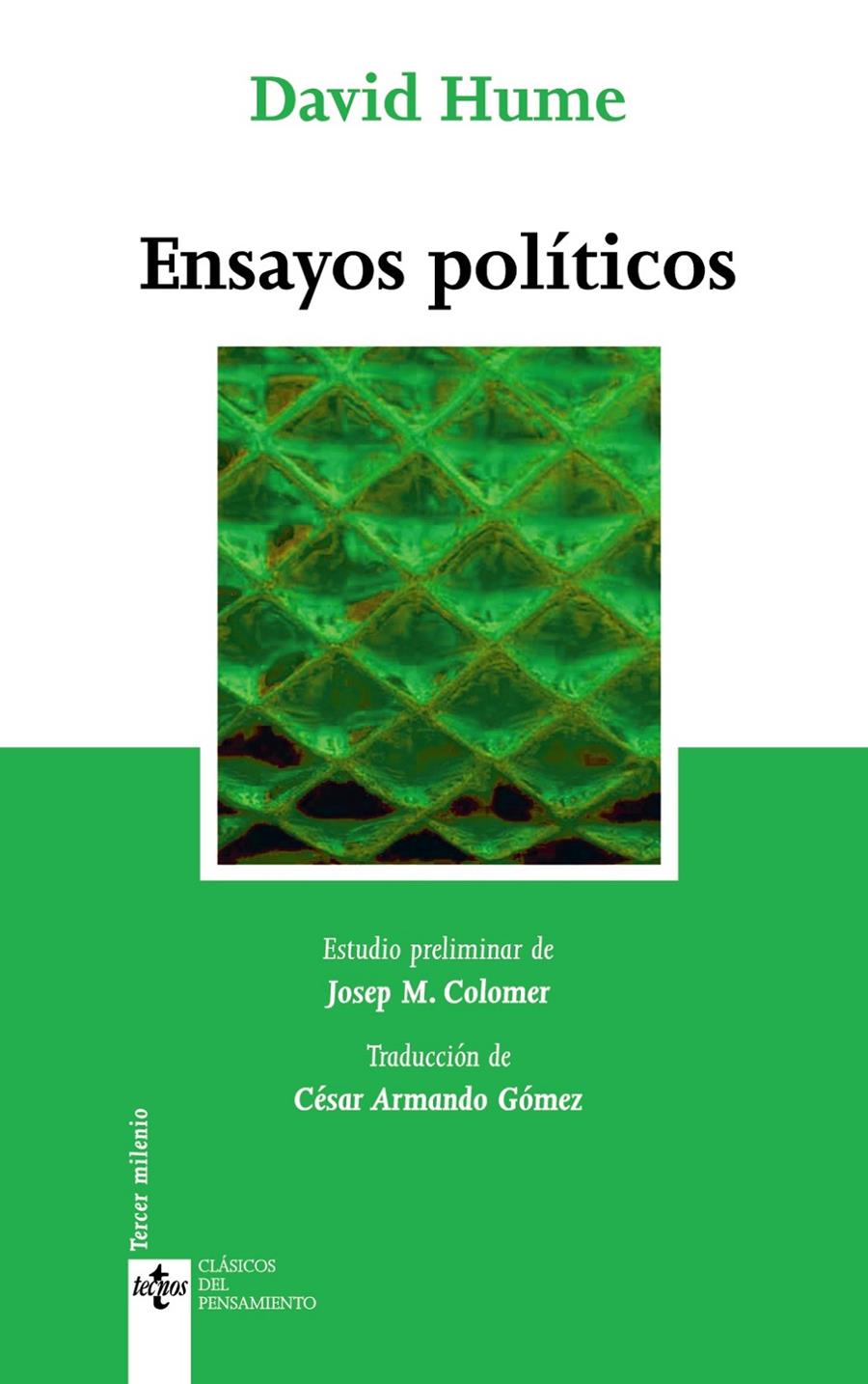 ENSAYOS POLITICOS | 9788430943890 | HUME, DAVID | Galatea Llibres | Llibreria online de Reus, Tarragona | Comprar llibres en català i castellà online