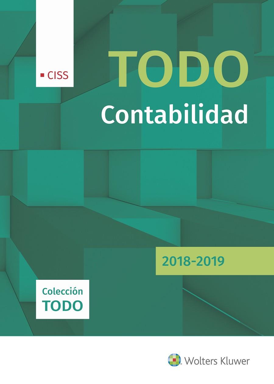 TODO CONTABILIDAD 2018-2019 | 9788499540382 | Galatea Llibres | Llibreria online de Reus, Tarragona | Comprar llibres en català i castellà online