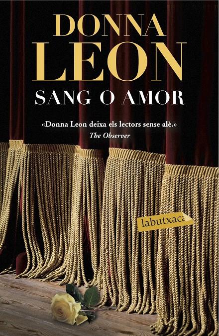 SANG O AMOR | 9788416334896 | LEON, DONNA | Galatea Llibres | Llibreria online de Reus, Tarragona | Comprar llibres en català i castellà online