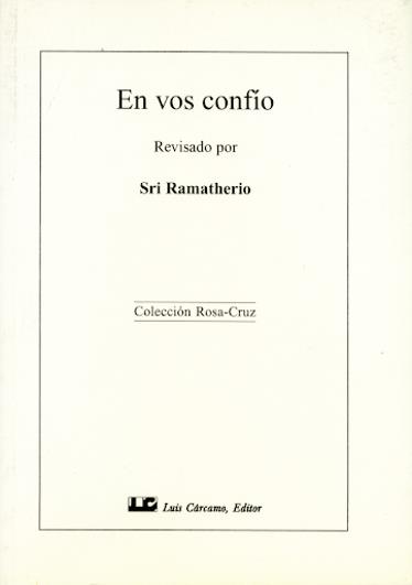 EN VOS CONFIO | 9788476271018 | RAMATHERIO,SRI | Galatea Llibres | Llibreria online de Reus, Tarragona | Comprar llibres en català i castellà online