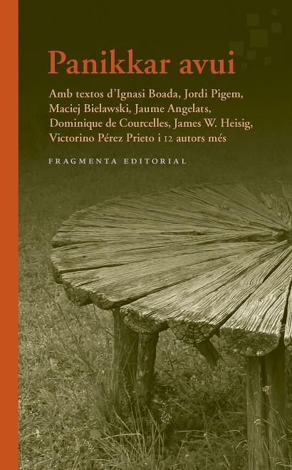 PANIKKAR AVUI | 9788417796679 | PANIKKAR ALEMANY, RAIMON | Galatea Llibres | Llibreria online de Reus, Tarragona | Comprar llibres en català i castellà online