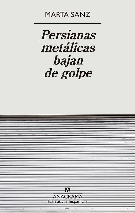 PERSIANAS METÁLICAS BAJAN DE GOLPE | 9788433901897 | SANZ, MARTA | Galatea Llibres | Llibreria online de Reus, Tarragona | Comprar llibres en català i castellà online