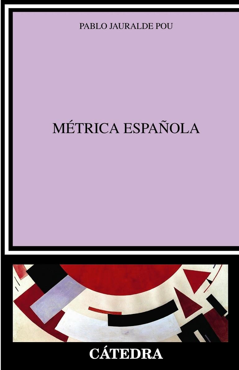 MÉTRICA ESPAÑOLA | 9788437640884 | JAURALDE POU, PABLO | Galatea Llibres | Llibreria online de Reus, Tarragona | Comprar llibres en català i castellà online
