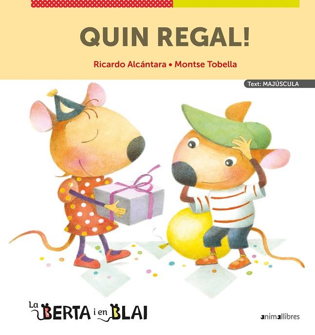 QUIN REGAL! (MAJÚSCULES) | 9788418592324 | ALCÁNTARA, RICARDO | Galatea Llibres | Llibreria online de Reus, Tarragona | Comprar llibres en català i castellà online