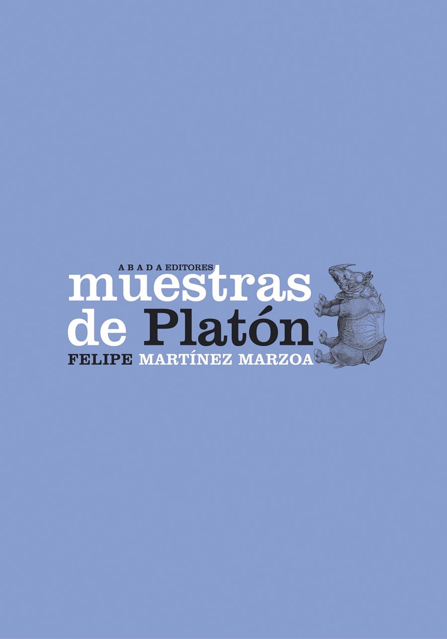 MUESTRAS DE PLATON | 9788496775091 | MARTINEZ MARZOA, FELIPE | Galatea Llibres | Librería online de Reus, Tarragona | Comprar libros en catalán y castellano online