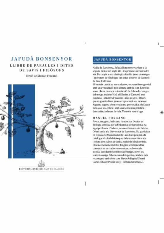 LLIBRE PARAULES I DITES SAVIS FILOS | 9788472268463 | VV.AA. | Galatea Llibres | Llibreria online de Reus, Tarragona | Comprar llibres en català i castellà online