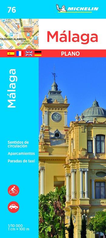 MÁLAGA MAPA 1:10.000 | 9782067236998 | Galatea Llibres | Llibreria online de Reus, Tarragona | Comprar llibres en català i castellà online