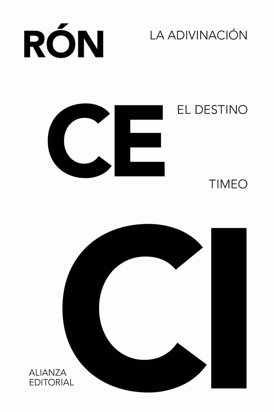 LA ADIVINACIÓN. EL DESTINO. TIMEO | 9788411480963 | CICERÓN | Galatea Llibres | Llibreria online de Reus, Tarragona | Comprar llibres en català i castellà online