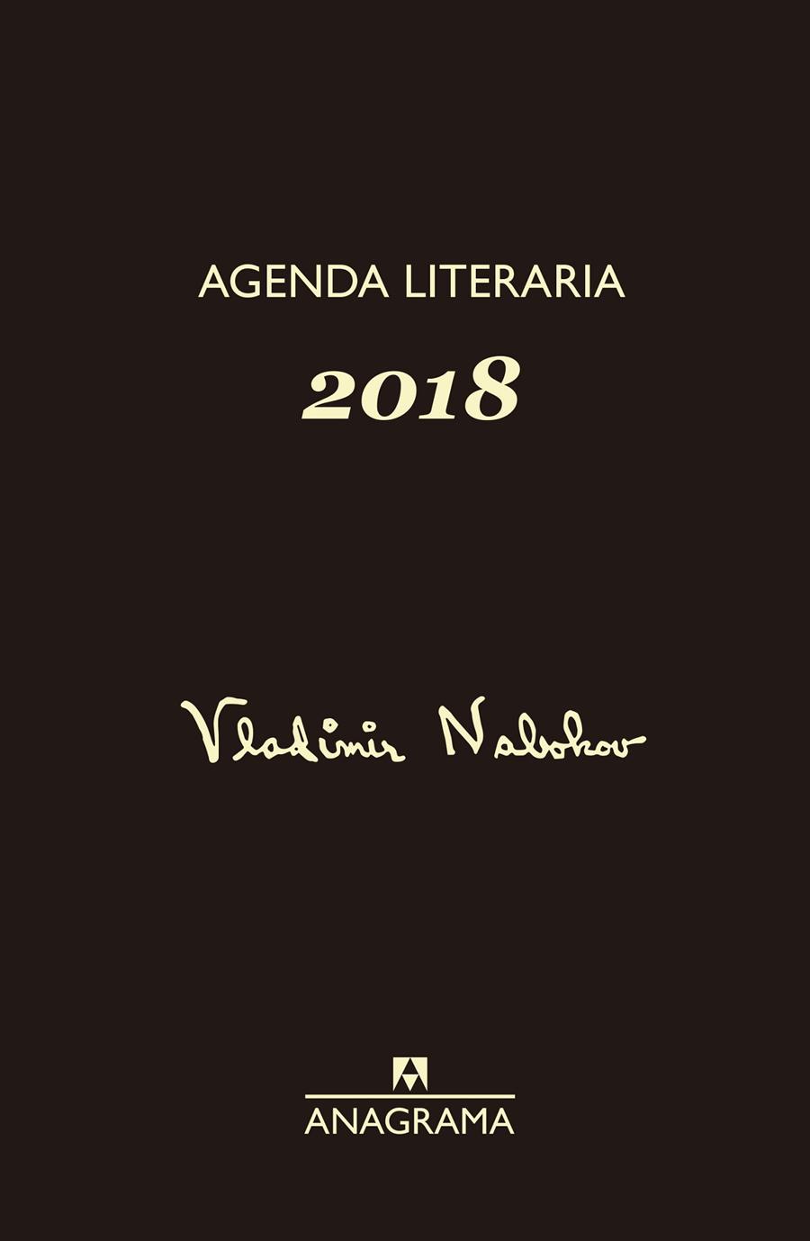 AGENDA LITERARIA NABOKOV 2018 | 9788433902108 | EDITORIAL ANAGRAMA S.A | Galatea Llibres | Llibreria online de Reus, Tarragona | Comprar llibres en català i castellà online