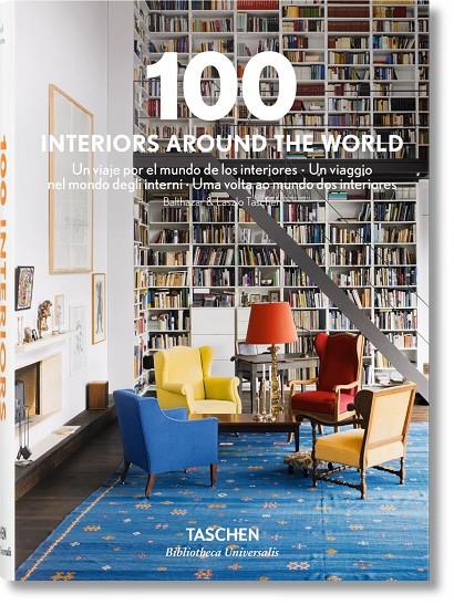 100 INTERIORS AROUND THE WORLD | 9783836557269 | Galatea Llibres | Llibreria online de Reus, Tarragona | Comprar llibres en català i castellà online