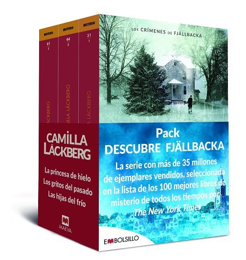 PACK DESCUBRE FJÄLLBACKA | 9788418185663 | LÄCKBERG, CAMILLA | Galatea Llibres | Llibreria online de Reus, Tarragona | Comprar llibres en català i castellà online