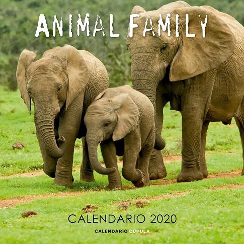 CALENDARIO ANIMAL FAMILY 2020 | 9788448026189 | AA. VV. | Galatea Llibres | Llibreria online de Reus, Tarragona | Comprar llibres en català i castellà online
