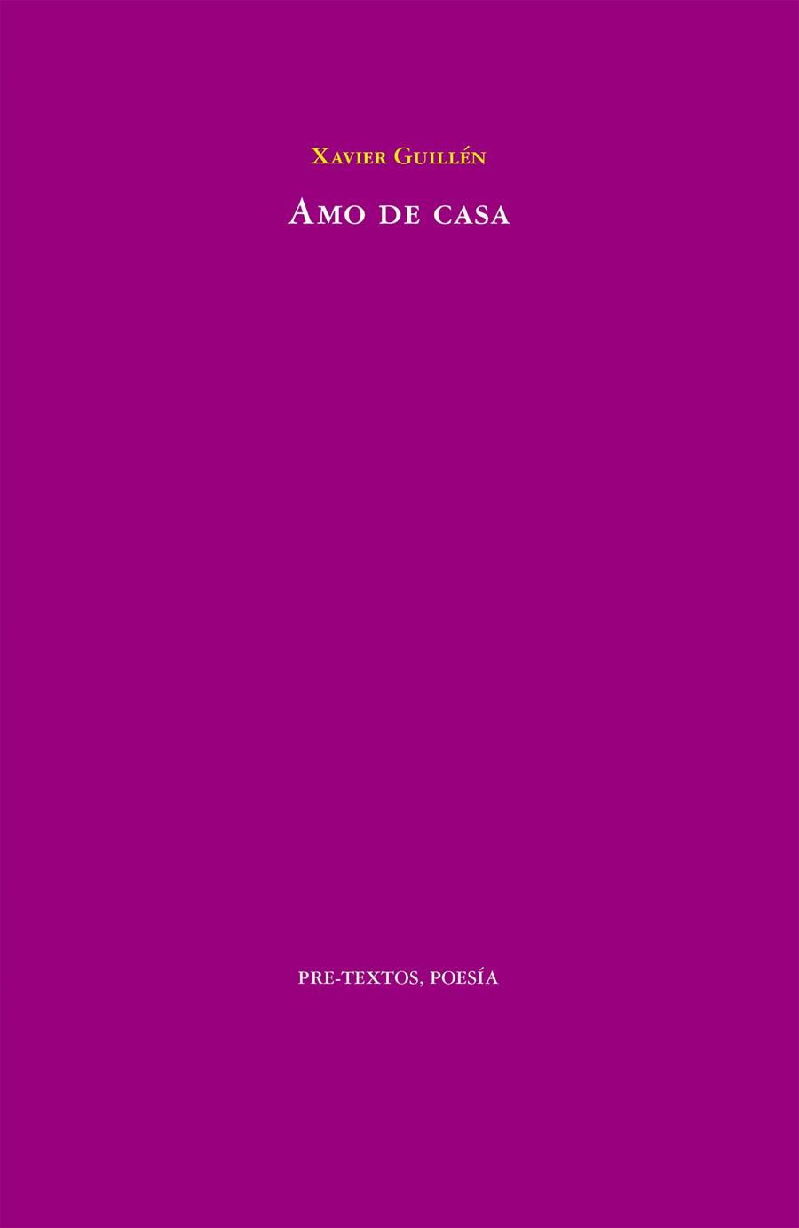 AMO DE CASA | 9788418935183 | GUILLÉN, XAVIER | Galatea Llibres | Llibreria online de Reus, Tarragona | Comprar llibres en català i castellà online