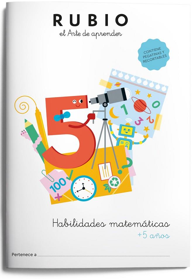 HABILIDADES MATEMÁTICAS 5 AÑOS | 9788417427757 | ENRIQUE RUBIO POLO SLU/GUILLÉN HERNÁNDEZ, ANA MARÍA/MONTERO HONORATO, MARTA | Galatea Llibres | Llibreria online de Reus, Tarragona | Comprar llibres en català i castellà online
