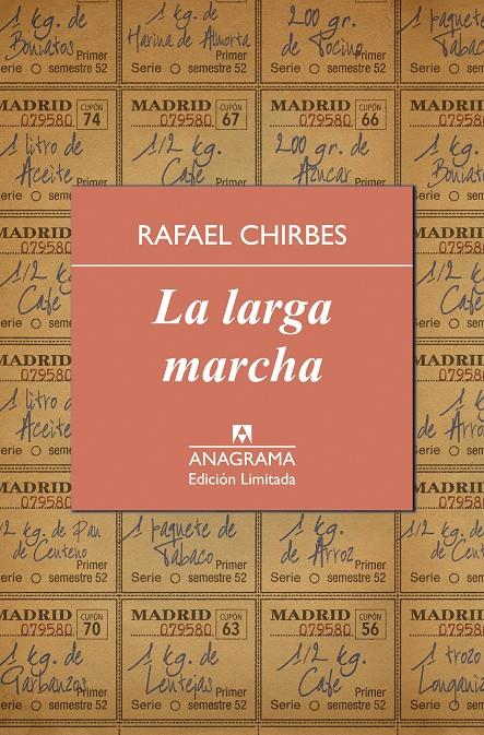 LA LARGA MARCHA | 9788433928344 | CHIRBES, RAFAEL | Galatea Llibres | Llibreria online de Reus, Tarragona | Comprar llibres en català i castellà online