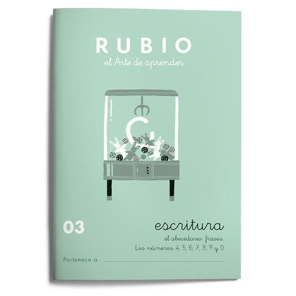 ESCRITURA 03.RUBIO+ | 9788485109166 | Galatea Llibres | Llibreria online de Reus, Tarragona | Comprar llibres en català i castellà online