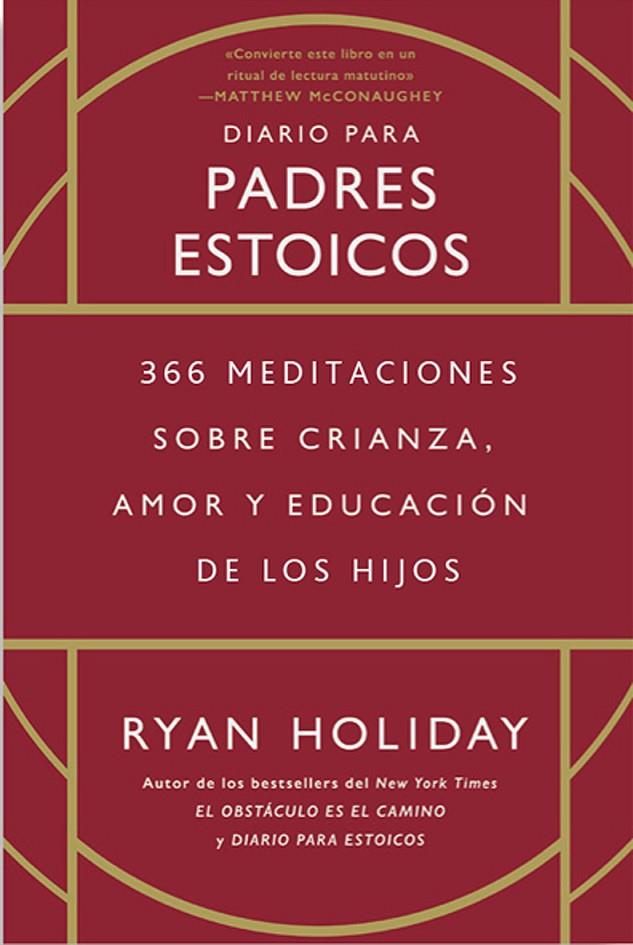 DIARIO PARA PADRES ESTOICOS | 9788417963880 | HOLIDAY, RYAN | Galatea Llibres | Llibreria online de Reus, Tarragona | Comprar llibres en català i castellà online