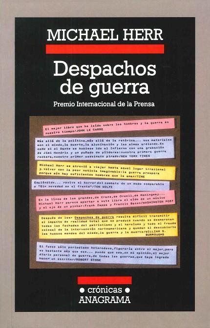 DESPACHOS DE GUERRA | 9788433925473 | HERR, MICHAEL | Galatea Llibres | Librería online de Reus, Tarragona | Comprar libros en catalán y castellano online