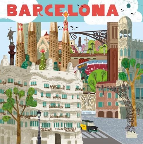 BARCELONA | 9788493771355 | SERRA, SEBASTIA | Galatea Llibres | Llibreria online de Reus, Tarragona | Comprar llibres en català i castellà online