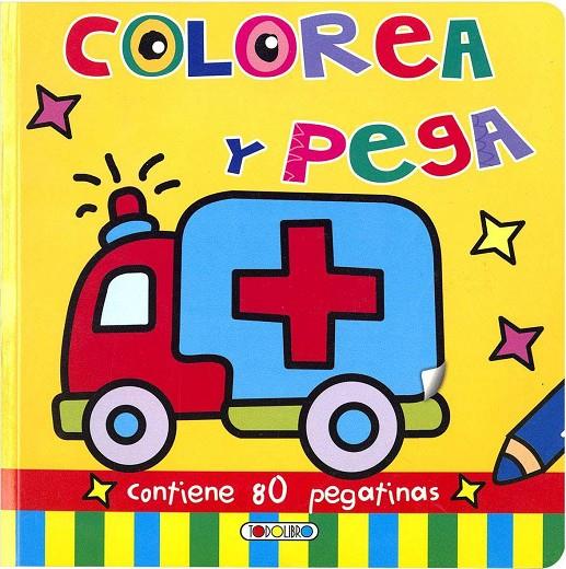 COLOREA Y PEGA AMBULANCIA | 9788417489441 | A.A.V.V. | Galatea Llibres | Llibreria online de Reus, Tarragona | Comprar llibres en català i castellà online