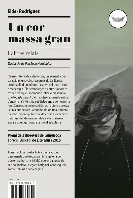UN COR MASSA GRAN | 9788417339241 | RODRIGUEZ, EIDER | Galatea Llibres | Llibreria online de Reus, Tarragona | Comprar llibres en català i castellà online