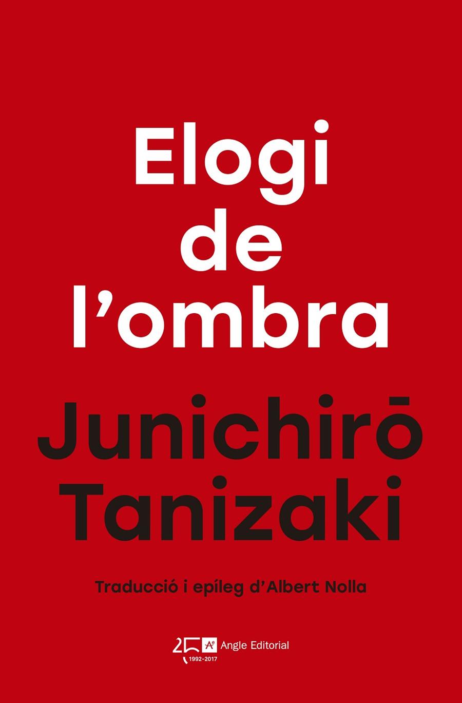 ELOGI DE L'OMBRA | 9788415307839 | TANIZAKI, JUNICHIRô | Galatea Llibres | Llibreria online de Reus, Tarragona | Comprar llibres en català i castellà online