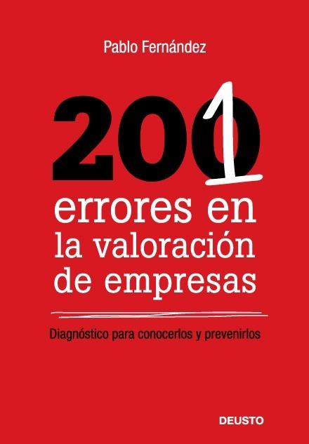 201 ERRORES EN LA VALORACION DE EMPRESAS | 9788423426294 | FERNANDEZ, PABLO | Galatea Llibres | Llibreria online de Reus, Tarragona | Comprar llibres en català i castellà online