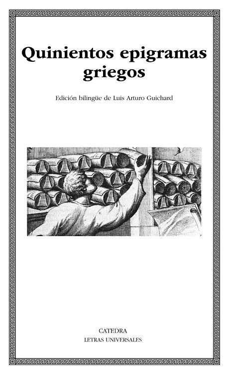 QUINIENTOS EPIGRAMAS GRIEGOS | 9788437643243 | VV.AA. | Galatea Llibres | Llibreria online de Reus, Tarragona | Comprar llibres en català i castellà online