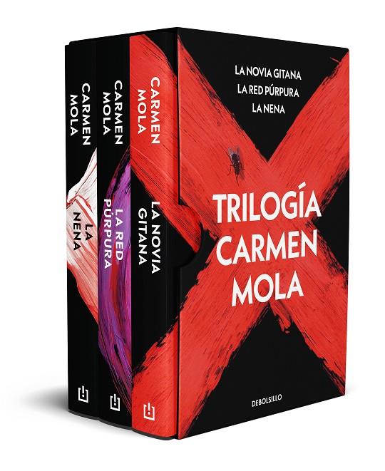 ESTUCHE TRILOGÍA CARMEN MOLA LA NOVIA GITANA | LA RED PÚRPURA | LA NENA | 9788466358019 | MOLA, CARMEN | Galatea Llibres | Llibreria online de Reus, Tarragona | Comprar llibres en català i castellà online