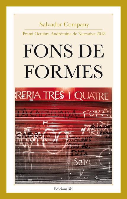 FONS DE FORMES | 9788417469122 | COMPANY, SALVADOR | Galatea Llibres | Llibreria online de Reus, Tarragona | Comprar llibres en català i castellà online