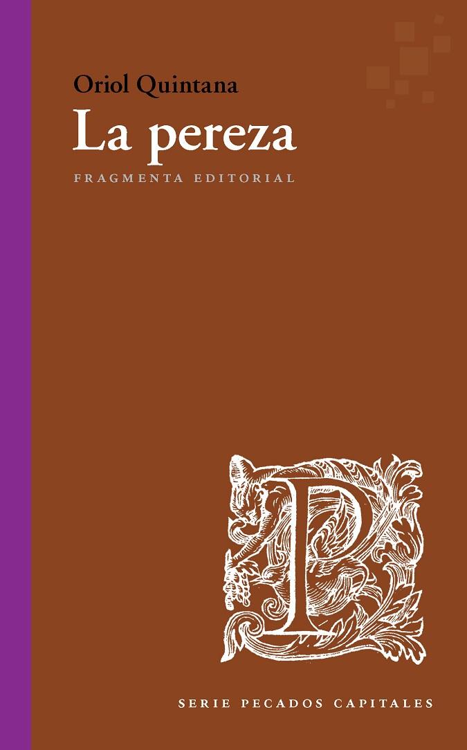 LA PEREZA | 9788417796143 | QUINTANA, ORIOL | Galatea Llibres | Llibreria online de Reus, Tarragona | Comprar llibres en català i castellà online