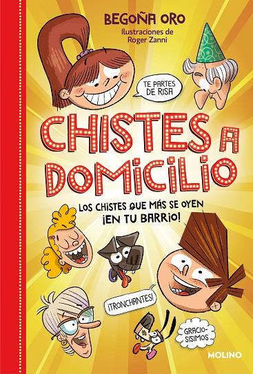 CHISTES A DOMICILIO | 9788427234369 | ORO, BEGOÑA | Galatea Llibres | Llibreria online de Reus, Tarragona | Comprar llibres en català i castellà online