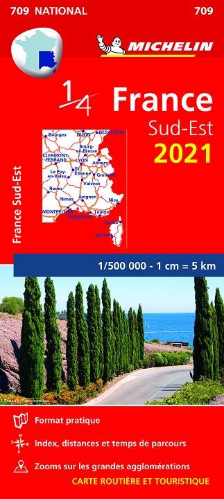 MAPA FRANCIA SURESTE 1:500.000 2021 | 9782067249059 | Galatea Llibres | Llibreria online de Reus, Tarragona | Comprar llibres en català i castellà online