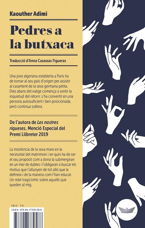 PEDRES A LA BUTXACA | 9788417339586 | ADIMI, KAOUTHER | Galatea Llibres | Llibreria online de Reus, Tarragona | Comprar llibres en català i castellà online