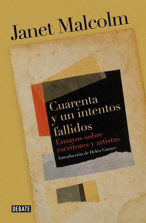 CUARENTA Y UN INTENTOS FALLIDOS | 9788499925318 | MALCOLM, JANET | Galatea Llibres | Llibreria online de Reus, Tarragona | Comprar llibres en català i castellà online
