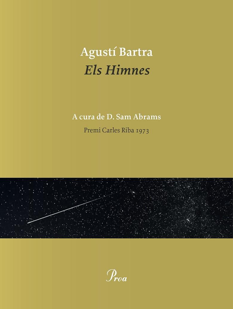 ELS HIMNES | 9788475888095 | BARTRA, AGUSTÍ | Galatea Llibres | Llibreria online de Reus, Tarragona | Comprar llibres en català i castellà online