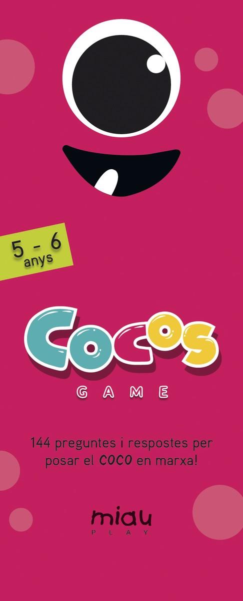 COCOS GAME 5-6 ANYS | 9788416082261 | OROZCO, MARÍA JOSÉ/RAMOS, ÁNGEL MANUEL/RODRÍGUEZ, CARLOS MIGUEL | Galatea Llibres | Llibreria online de Reus, Tarragona | Comprar llibres en català i castellà online
