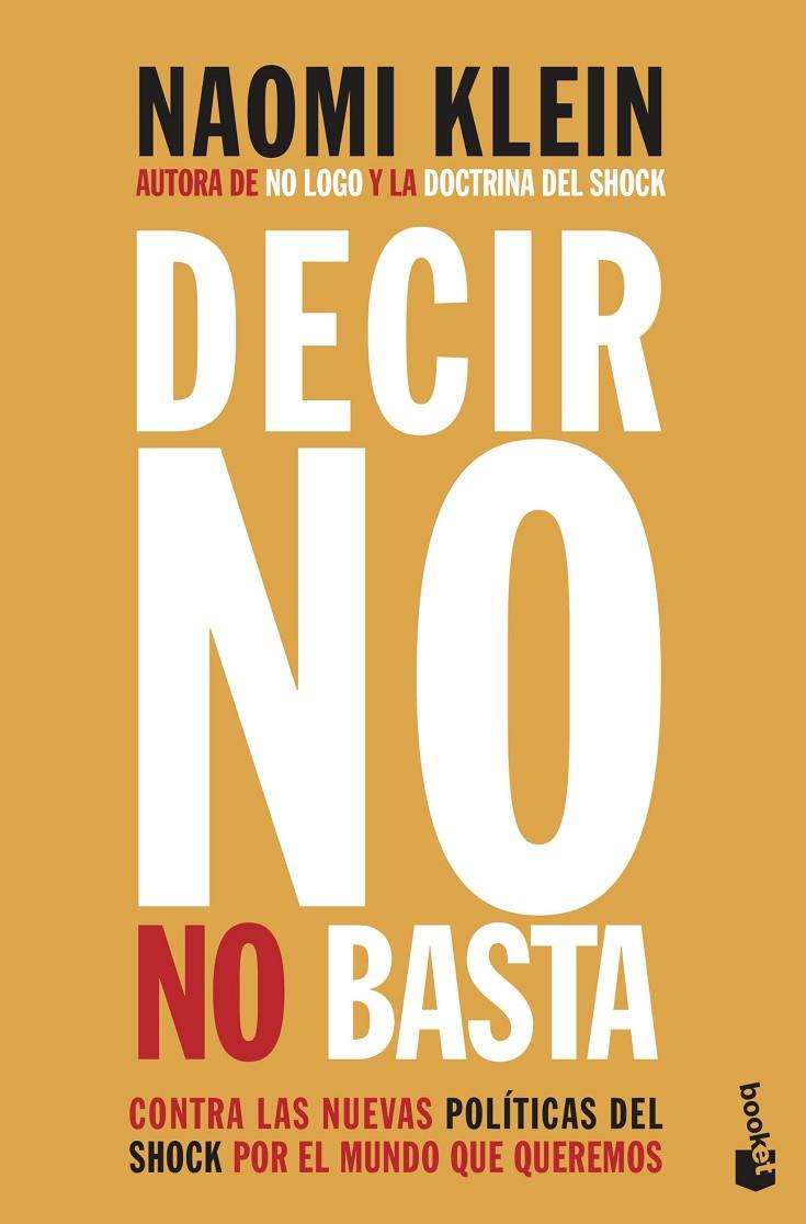 DECIR NO NO BASTA | 9788408222514 | KLEIN, NAOMI | Galatea Llibres | Llibreria online de Reus, Tarragona | Comprar llibres en català i castellà online