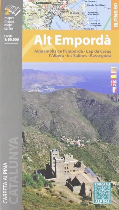 ALT EMPORDA 1:50.000 [2 MAPES] | 9788480907903 | AA.VV. | Galatea Llibres | Llibreria online de Reus, Tarragona | Comprar llibres en català i castellà online